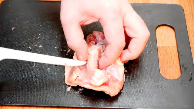 Deboning A Chicken Thigh