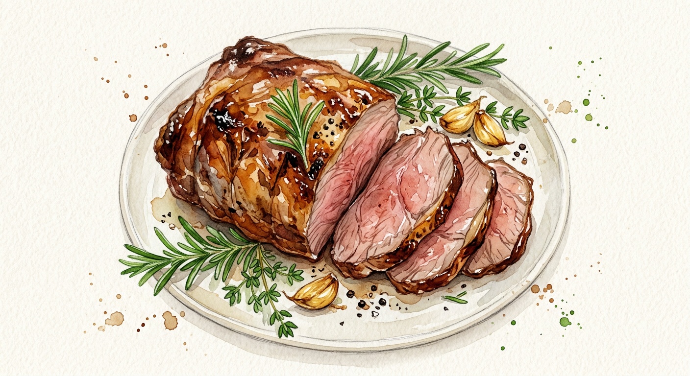 Slow cooking of red meat - Slow roasting