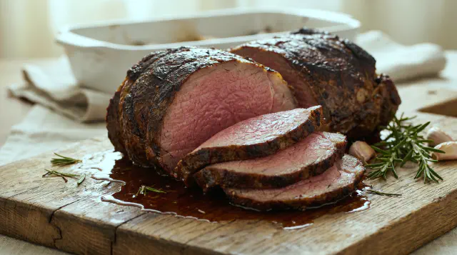 Slow cooking of red meat - Slow roasting