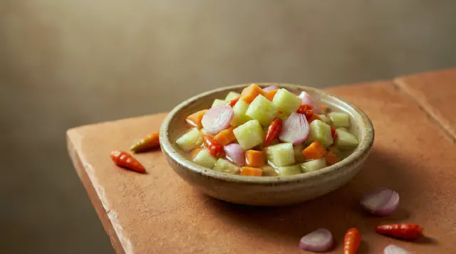 Acar (Indonesian Pickled Vegetables)