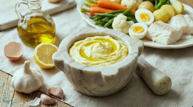 Aioli (Traditional Provencal Garlic Emulsion)