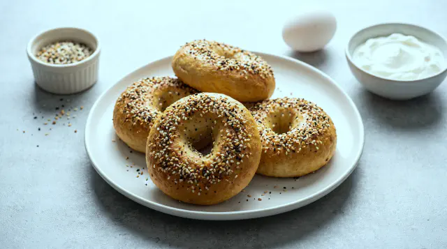 Air Fryer Bagels