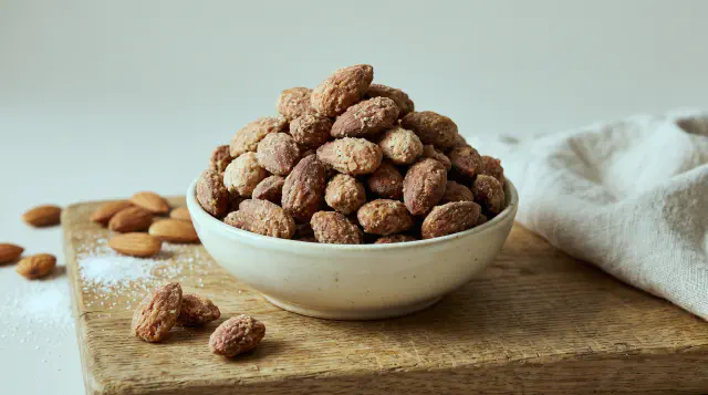 Air Fryer Candied Almonds (Brændte Mandler)