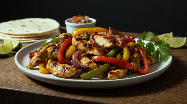 Air Fryer Chicken Fajitas