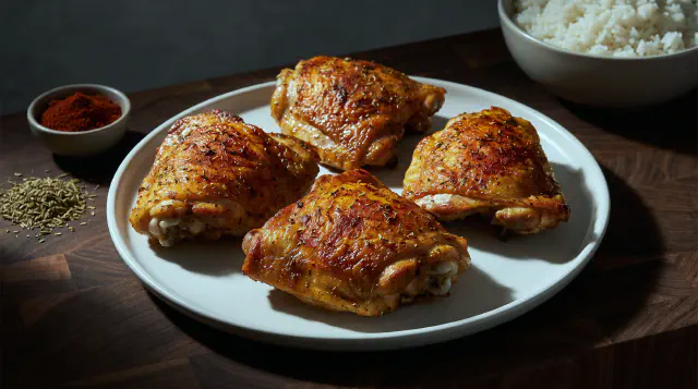 Air Fryer Chicken Thighs