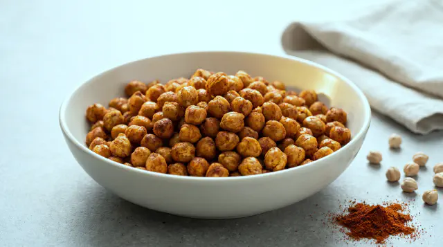 Air Fryer Crispy Chickpeas