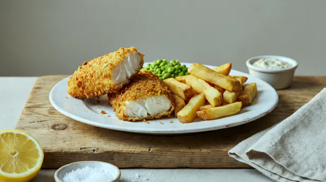 Air Fryer Fish and Chips