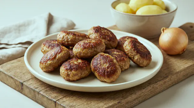 Air Fryer Frikadeller (Danish Meatballs)