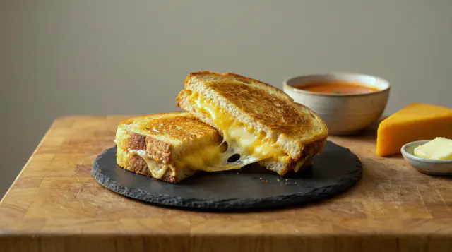 Air Fryer Grilled Cheese