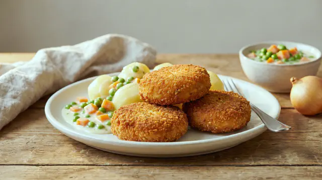 Air Fryer Karbonader (Danish Breaded Pork Patties)