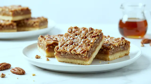 Air Fryer Maple Pecan Bars