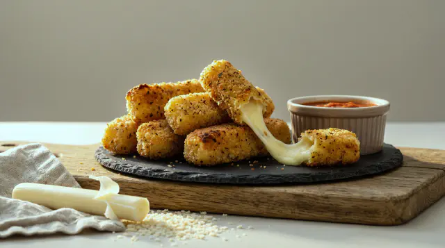 Air Fryer Mozzarella Sticks
