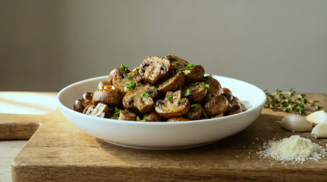Air Fryer Mushrooms