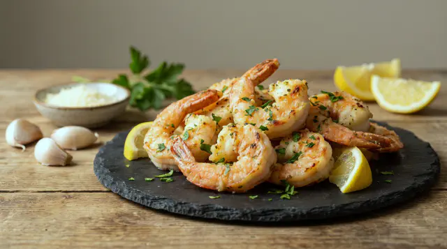 Air Fryer Parmesan Shrimp