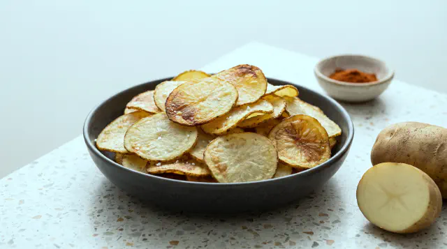 Air Fryer Potato Chips