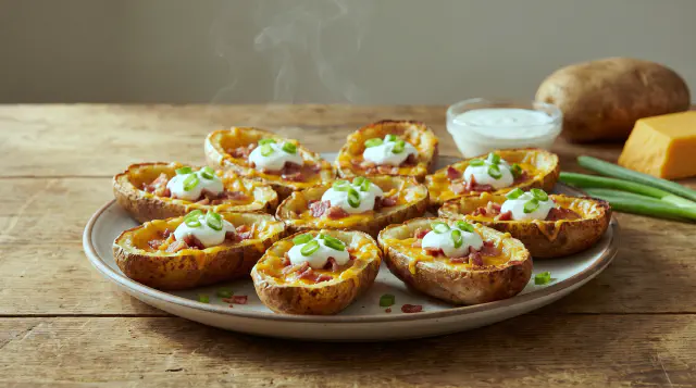 Air Fryer Potato Skins