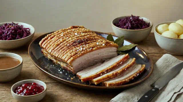Air Fryer Ribbensteg (Danish Pork Rib Roast)