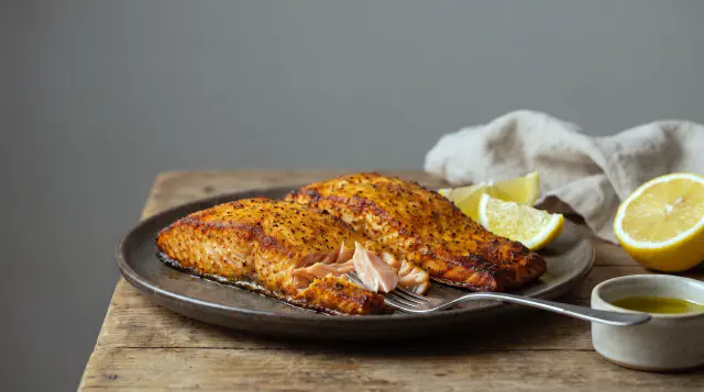 Air Fryer Salmon
