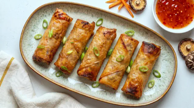 Air Fryer Spring Rolls