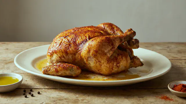Air Fryer Whole Roast Chicken