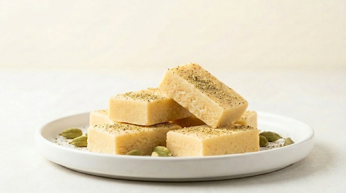 Almond Barfi