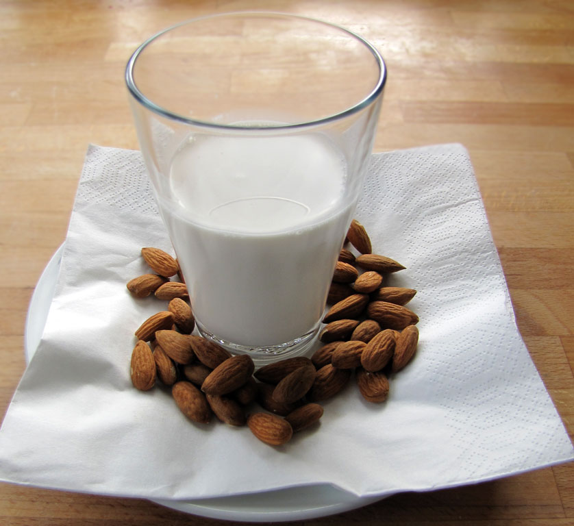 Almond milk - or other types of nut milk