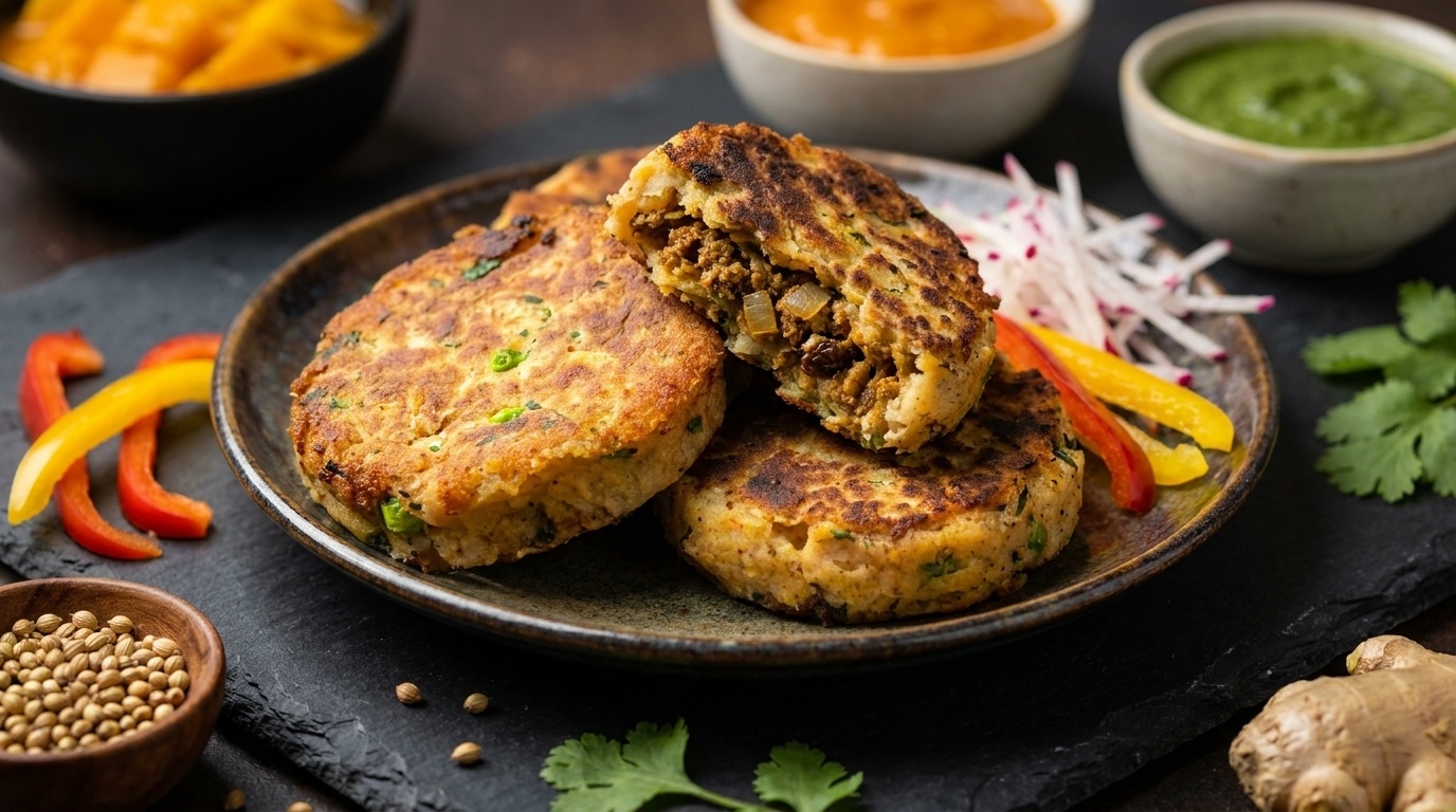Aloo Tikki – Indian Potato Cakes