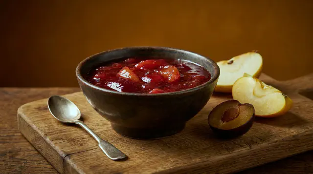 Apple, Pear and Plum Jam