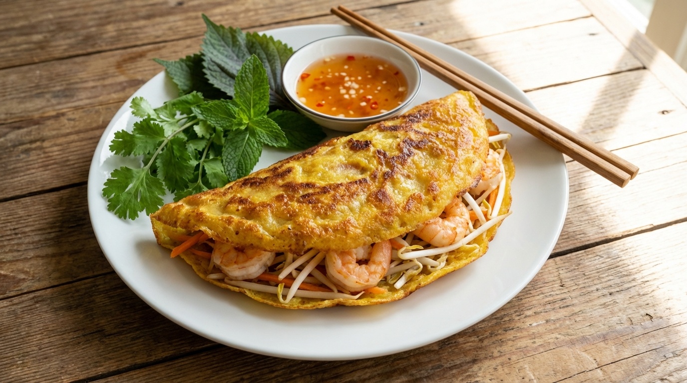 Bánh Xèo - Crispy Vietnamese Pancakes