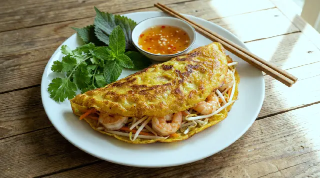 Bánh Xèo - Crispy Vietnamese Pancakes