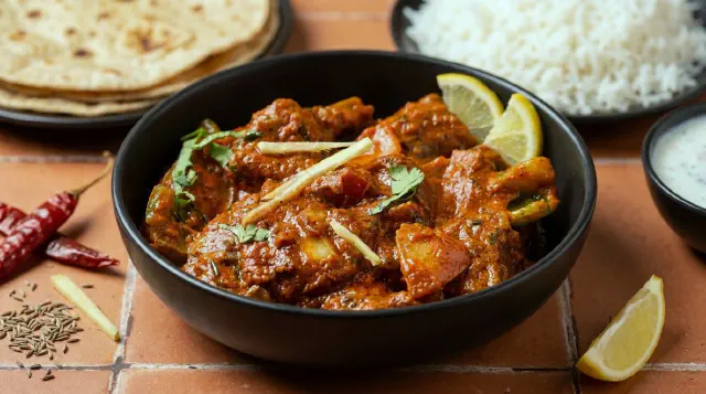 Beef Jalfrezi with Peppers and Tomatoes
