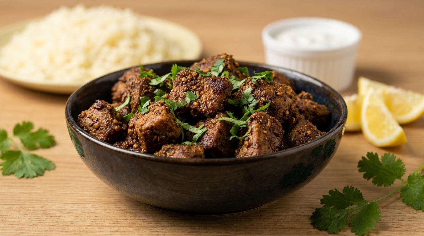 Bhuna Ghosht with Coriander and Lemon