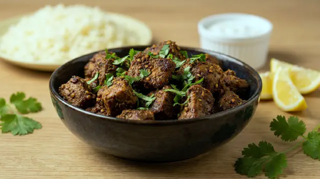 Bhuna Ghosht with Coriander and Lemon
