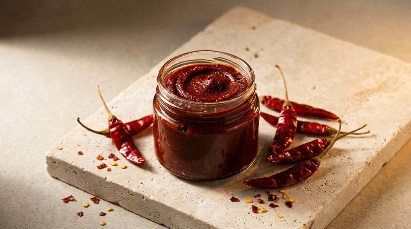 Bisbas Ahmar (Adeni Dried Chilli Paste)