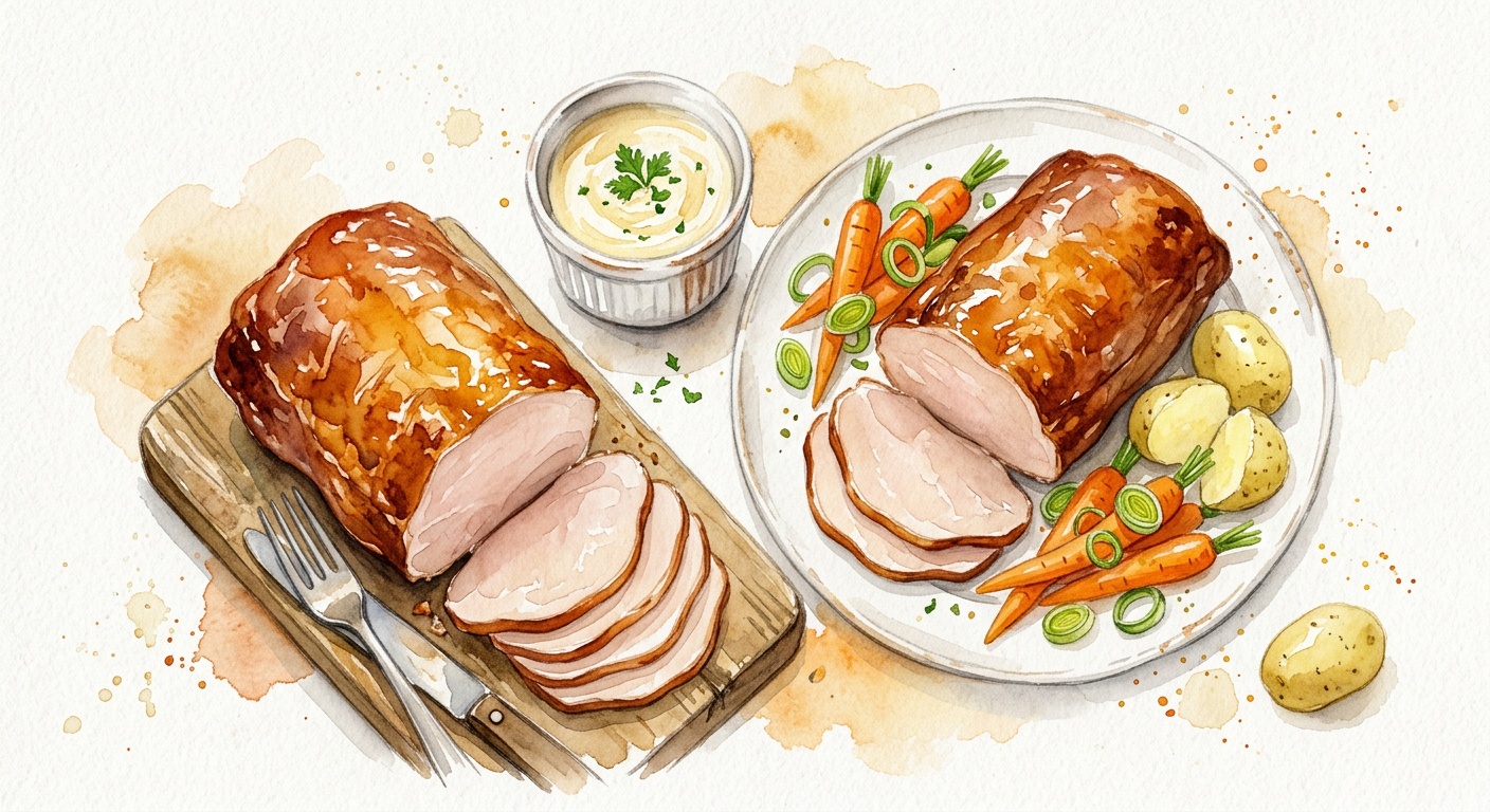 Boiled Cured Smoked Pork Loin