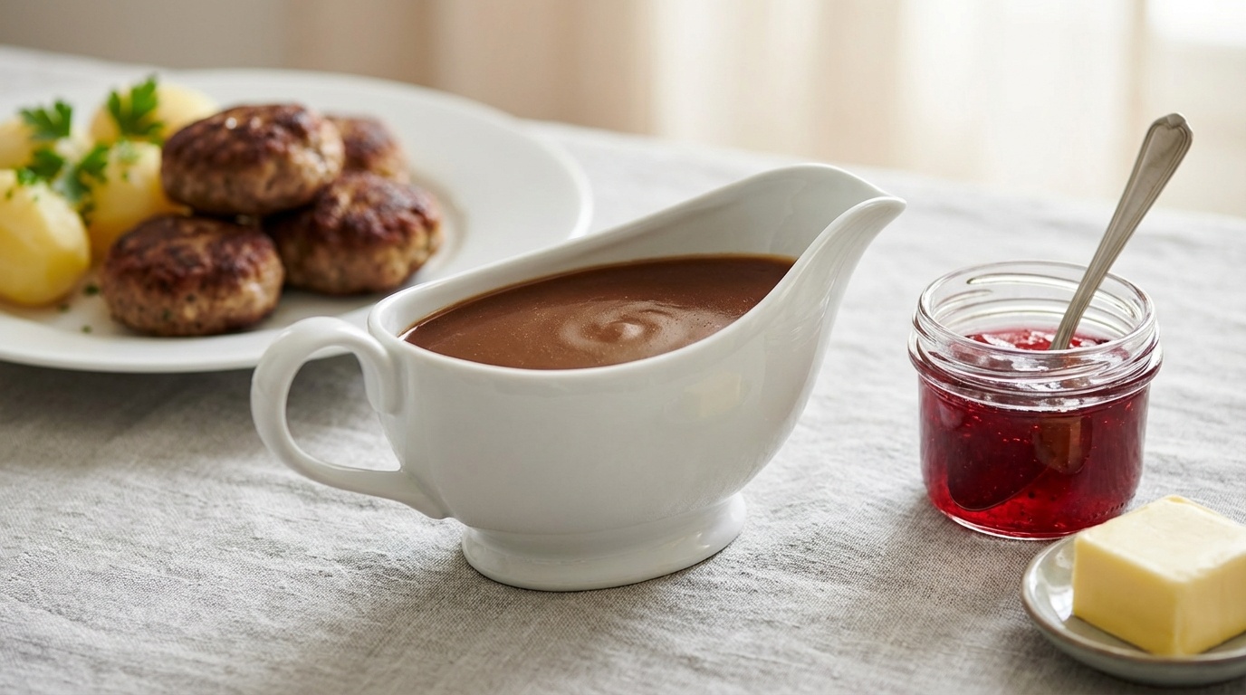 Brun Sovs (Danish Brown Gravy)