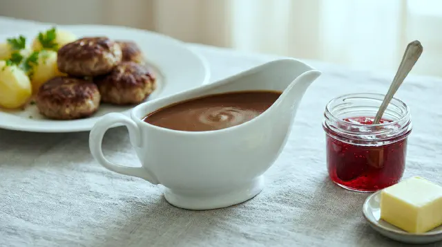 Brun Sovs (Danish Brown Gravy)