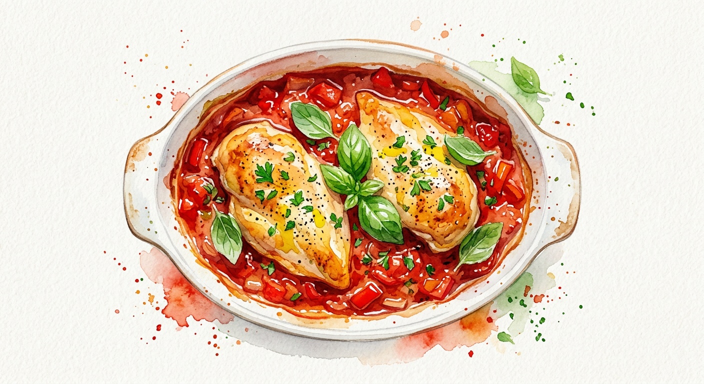 Chicken Breast in Tomato Sauce