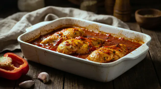 Chicken Breast in Tomato Sauce