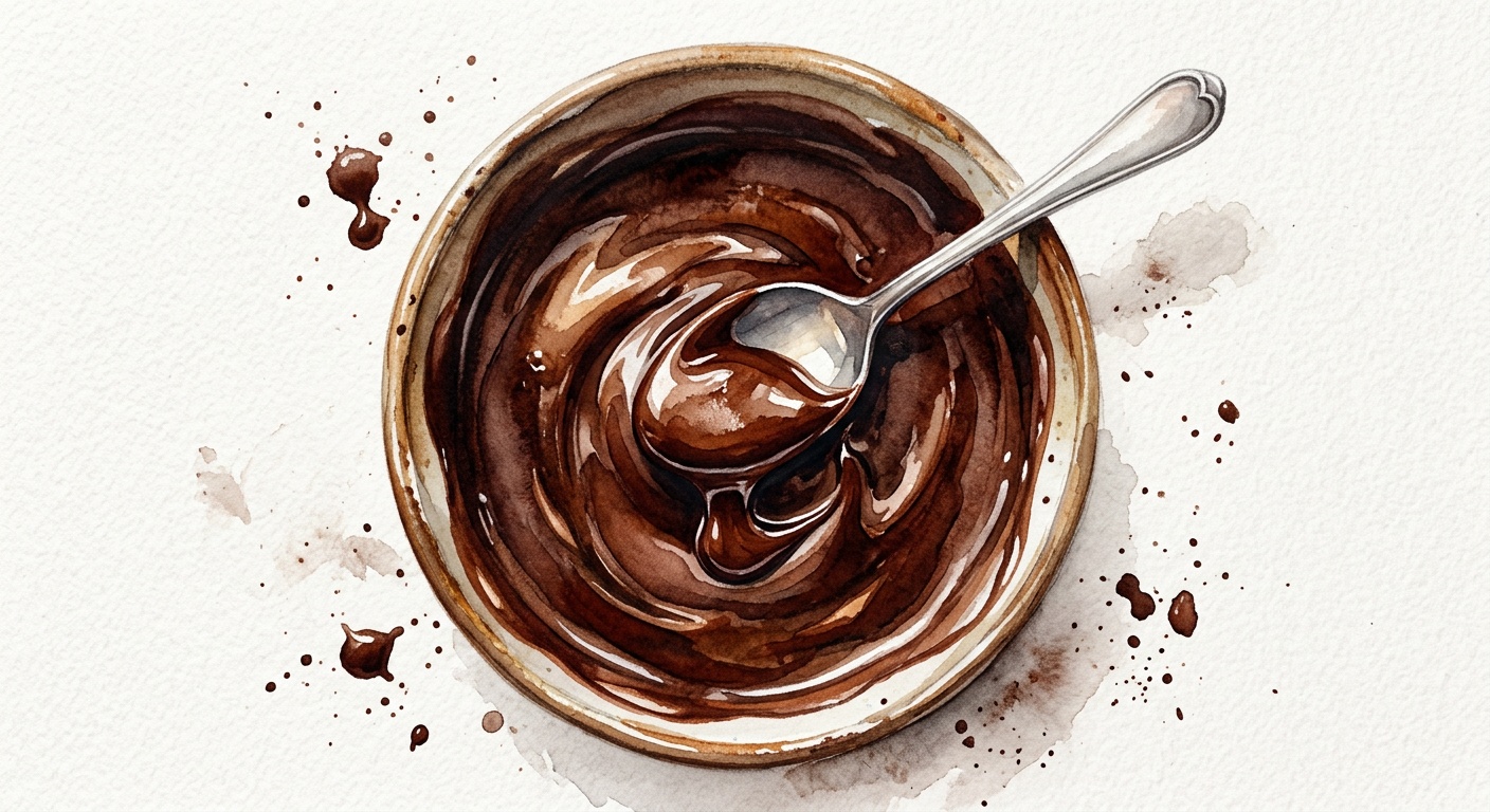 Chocolate ganache - chocolate glacing