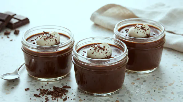 Sous Vide Chocolate Pots de Crème