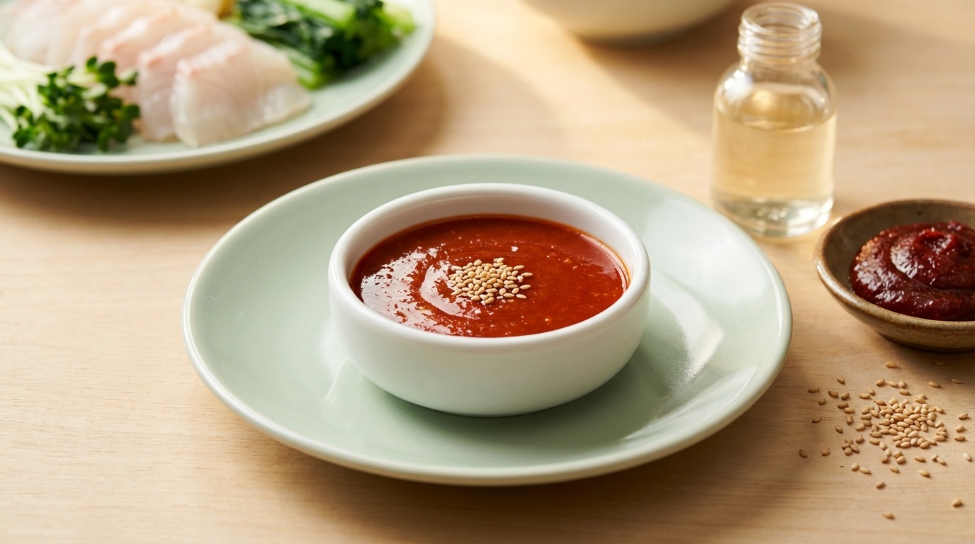 Chogochujang (Korean Sweet-Sour Chili Sauce)
