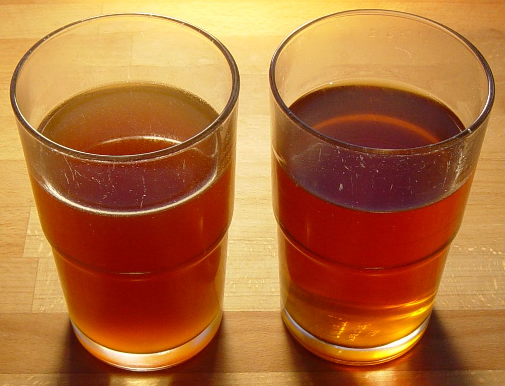 Clarifying Stock - with an egg raft