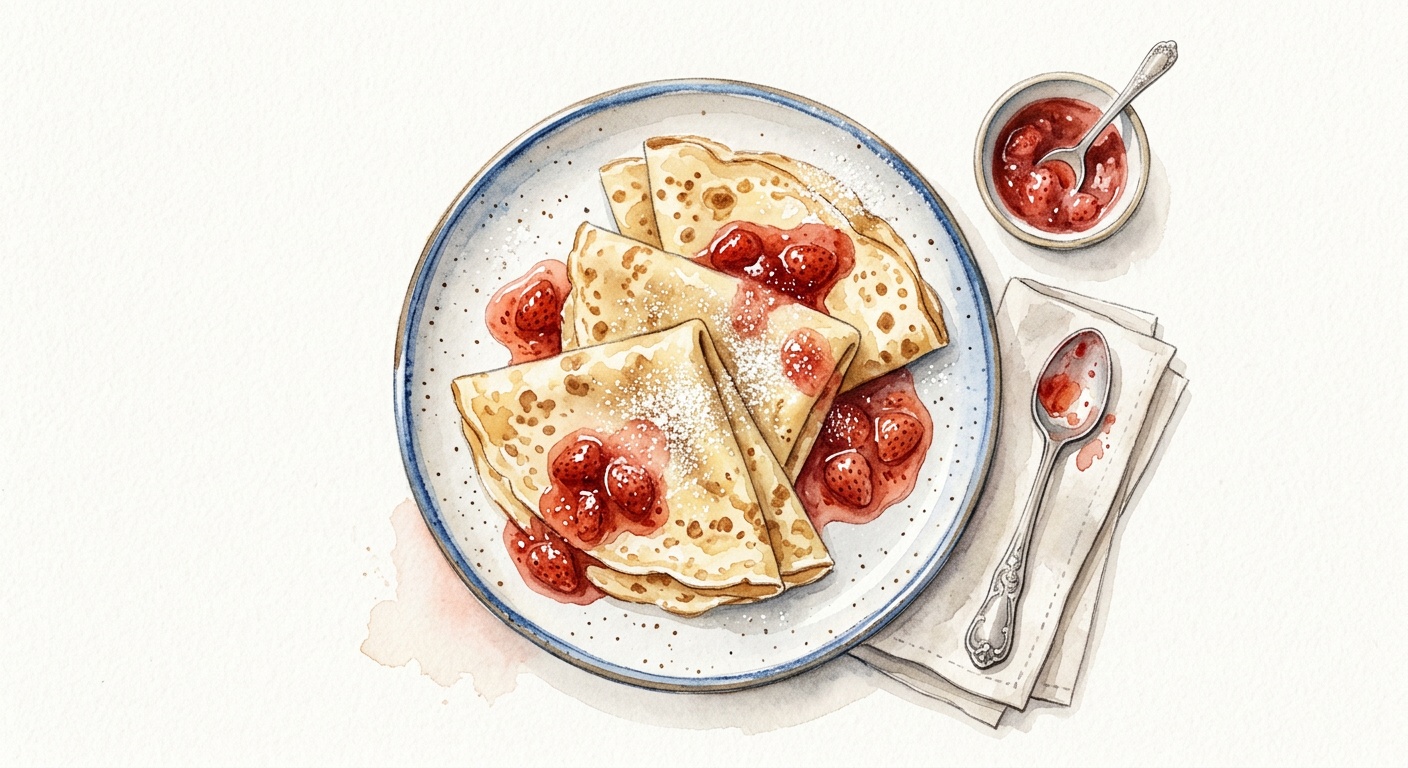 Classic Danish Pancakes