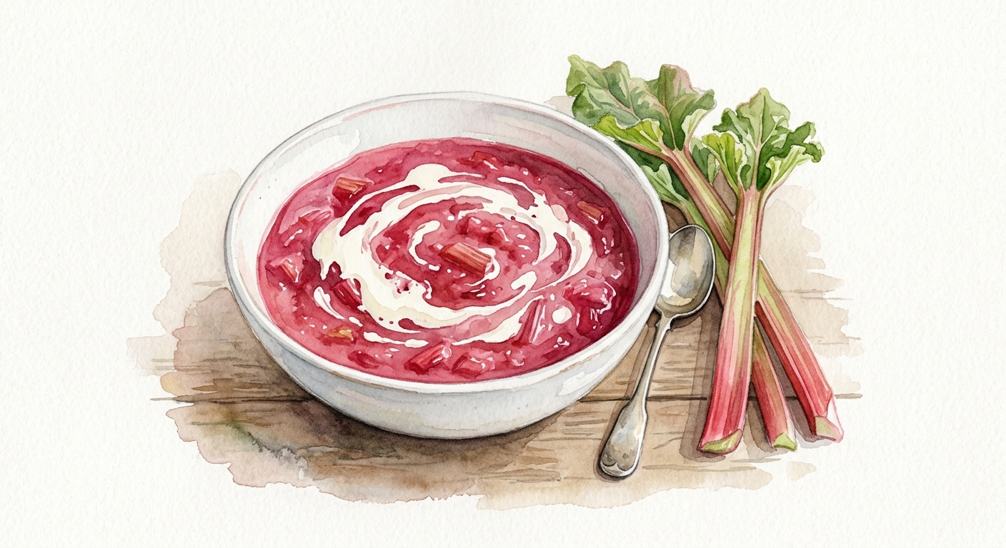Classic Rhubarb Porridge