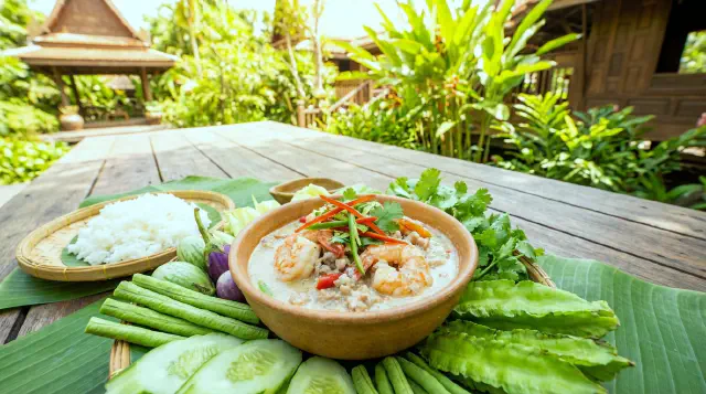 Coconut Shrimp Dip (Lohn Goong)