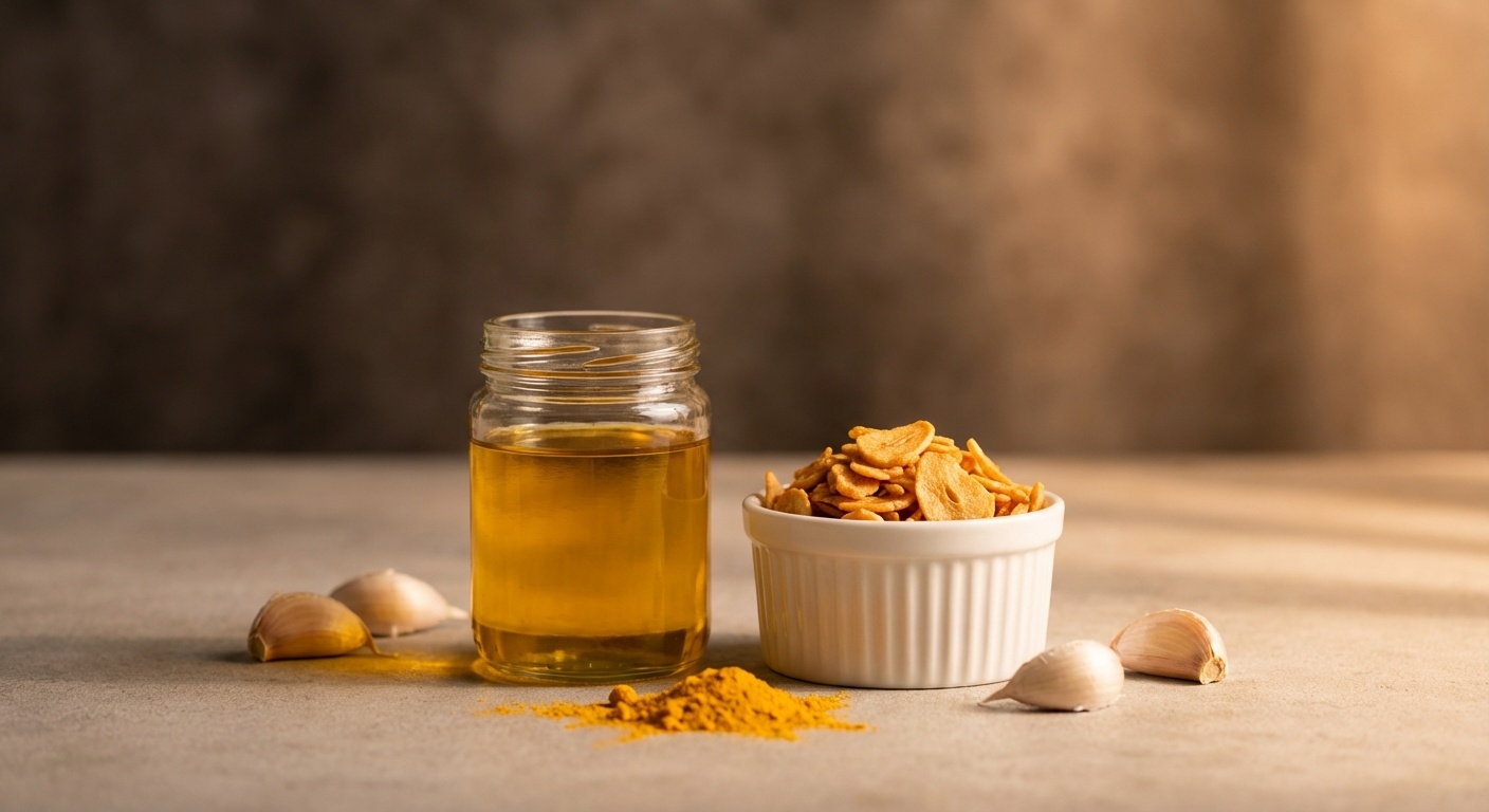 Burmese Crispy Garlic Oil