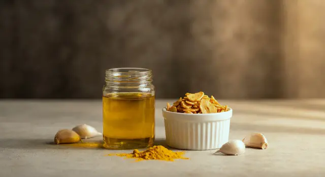 Burmese Crispy Garlic Oil