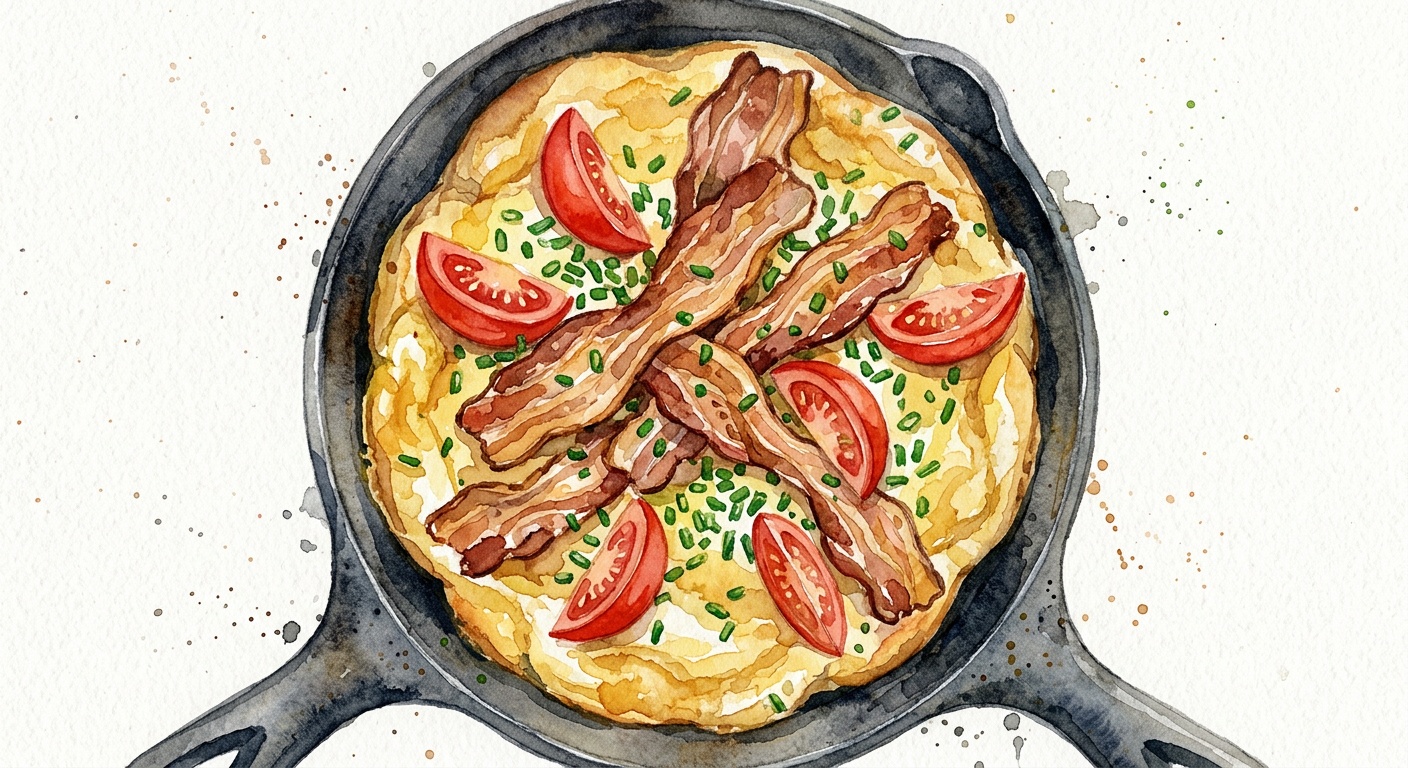 Danish Bacon Omelette