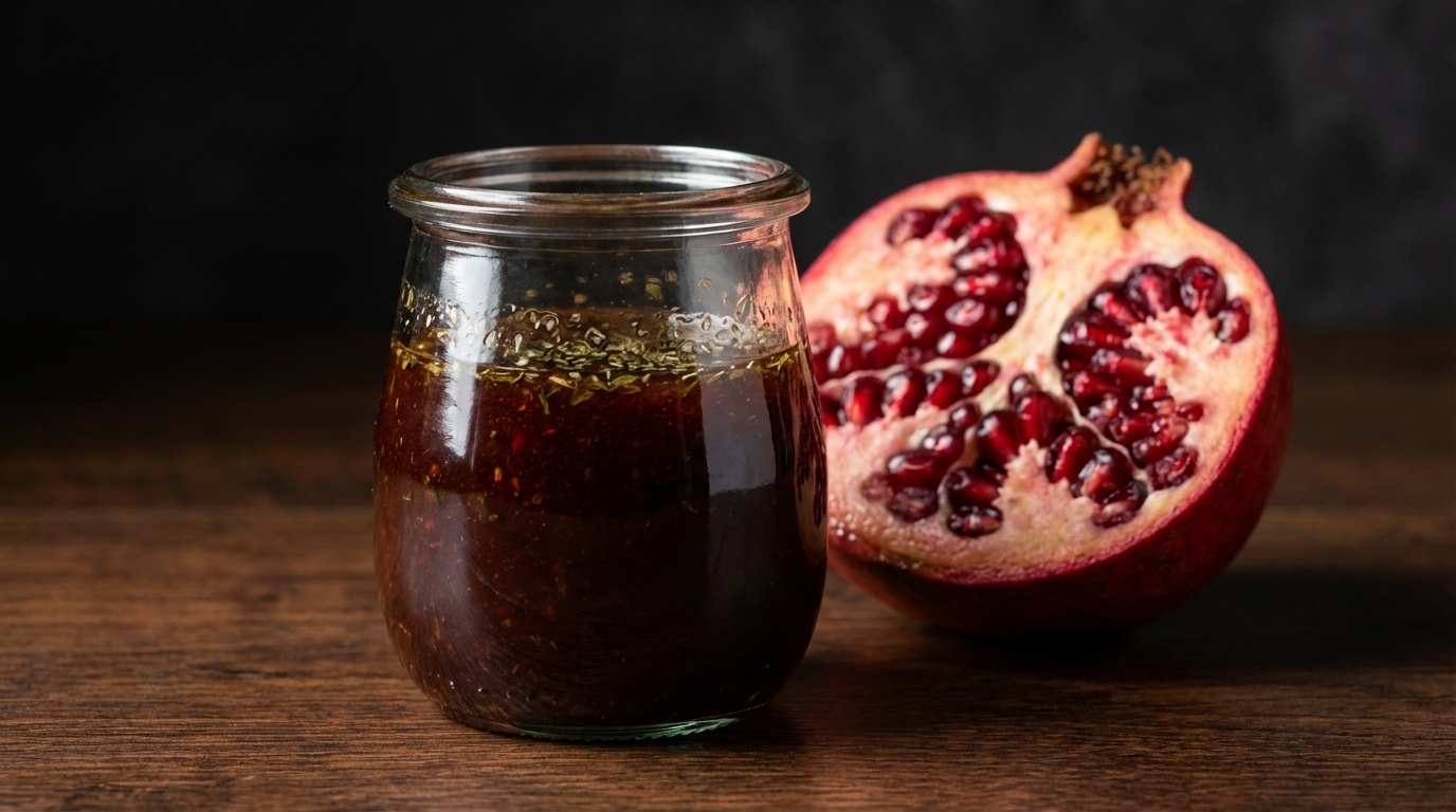 Dibs Rumman Dressing (Pomegranate Molasses Vinaigrette)
